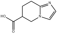 Imidazo[1,2-a]pyridine-6-carboxylic acid, 5,6,7,8-tetrahydro- (9CI) Structure