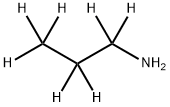 N‐プロピル‐D7‐アミン 化学構造式