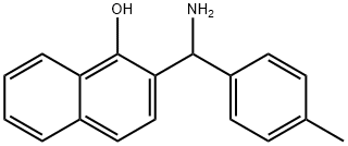 2-(AMINO-P-TOLYL-METHYL)-NAPHTHALEN-1-OL Struktur
