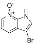 1H-Pyrrolo[2,3-b]pyridine, 3-broMo-, 7-oxide Struktur