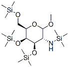 Methyl 3-O,4-O,6-O-tris(trimethylsilyl)-2-[(trimethylsilyl)amino]-2-deoxy-D-galactopyranoside|