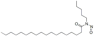 N-Nitroso-N-pentyloctadecanamide 结构式