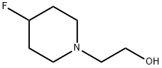 4-氟-1-哌啶乙醇,744207-70-3,结构式
