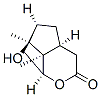 4,6-Methanocyclopenta[b]pyran-2(3H)-one,hexahydro-5-hydroxy-4a,5-dimethyl-,(4S,4aS,5S,6R,7aS)-(9CI) Struktur