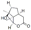 4,6-Methanocyclopenta[b]pyran-2(3H)-one,hexahydro-5-hydroxy-4a,5-dimethyl-,(4S,4aS,5S,6R,7aS)-(9CI) 结构式