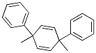 1,1'-(1,4-Dimethyl-2,5-cyclohexadiene-1,4-diyl)bisbenzene Struktur