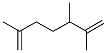 2,3,6-Trimethyl-1,6-heptadiene,74421-35-5,结构式