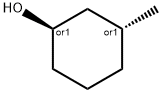 rel-(1α*)-3β*-メチルシクロヘキサノール 化学構造式
