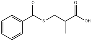 3-苯甲酰硫基-2-甲基丙酸,74431-50-8,结构式