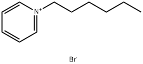 臭化1-ヘキシルピリジニウム 化学構造式