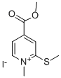 4-(Methoxycarbonyl)-1-methyl-2-(methylthio)pyridiniumiodide Struktur