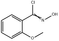 (Z)-2-甲氧基苯甲酰氯肟, 74467-01-9, 结构式