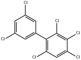 2,3',4,4',5',6-HEXACHLOROBIPHENYL 结构式