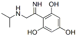 1,3,5-Benzenetriol, 2-[1-imino-2-[(1-methylethyl)amino]ethyl]- (9CI) 结构式