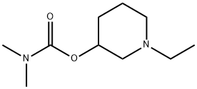 Carbamic acid, dimethyl-, 1-ethyl-3-piperidinyl ester (9CI) 结构式