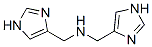 1H-Imidazole-4-methanamine,  N-(1H-imidazol-4-ylmethyl)-  (9CI) Struktur