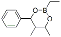 2-Ethyl-4,5-dimethyl-6-phenyl-1,3,2-dioxaborinane 结构式