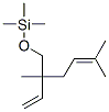 [(2-Ethenyl-2,5-dimethyl-4-hexenyl)oxy]trimethylsilane 结构式