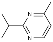 Pyrimidine, 4-methyl-2-(1-methylethyl)- (9CI) 化学構造式