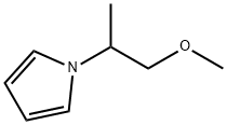 1H-Pyrrole,1-(2-methoxy-1-methylethyl)-(9CI) 化学構造式