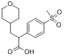 2-[4-(METHANESULFONYL)PHENYL]-3-(TETRAHYDROPYRAN-4-YL)PROPIONIC ACID|