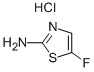 5-氟噻唑-2-胺盐酸盐 结构式