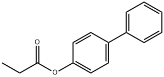 [1,1'-联苯] -4-基丙酸酯 结构式