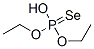 Selenophosphoric acid O,O-diethyl ester,7452-28-0,结构式