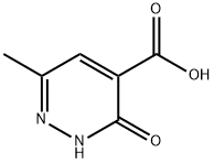 6-甲基-3-氧代-2,3-二氢哒嗪-4-羧酸,74557-73-6,结构式