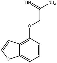 Ethanimidamide, 2-(4-benzofuranyloxy)- (9CI)|