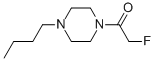 Piperazine, 1-butyl-4-(fluoroacetyl)- (9CI) 化学構造式