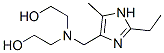 Ethanol, 2,2-[[(2-ethyl-5-methyl-1H-imidazol-4-yl)methyl]imino]bis- (9CI)|