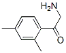 Ethanone,  2-amino-1-(2,4-dimethylphenyl)- Structure