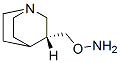 1-Azabicyclo[2.2.2]octane,3-[(aminooxy)methyl]-,(R)-(9CI) Structure