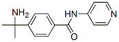 Benzamide, 4-(1-amino-1-methylethyl)-N-4-pyridinyl- (9CI) 化学構造式