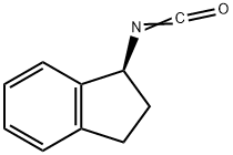 (S)-(+)-1-INDANYL ISOCYANATE 化学構造式