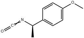 (R)-(+)-1-(4-甲氧基苯基)异氰酸乙酯, 745783-82-8, 结构式