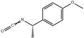 (R)-(+)-1-(4-甲氧基苯基)异氰酸乙酯, 745783-83-9, 结构式