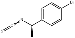 イソチオシアン酸(R)-(-)-1-(4-ブロモフェニル)エチル 化学構造式