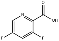 3,5-二氟-2-吡啶羧酸,745784-04-7,结构式