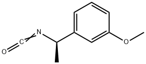 Benzene, 1-[(1R)-1-isocyanatoethyl]-3-methoxy- (9CI) Structure