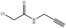 2-氯-N-2-丙炔-1-基乙酰胺, 7458-03-9, 结构式