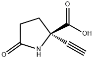 Proline, 2-ethynyl-5-oxo- (9CI),74580-20-4,结构式