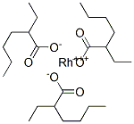 Rhodium 2-ethylhexanoate 结构式