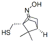 Bicyclo[2.2.1]heptan-2-one, 1-(mercaptomethyl)-7,7-dimethyl-, oxime, (1S,4R)- (9CI) 结构式