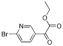 ethyl 2-(6-broMopyridin-3-yl)-2-oxoacetate Structure