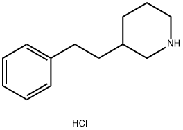 3-苯乙基哌啶盐酸盐,745817-12-3,结构式