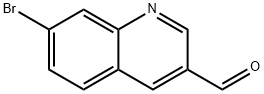 7-broMoquinoline-3-carbaldehyde Structure
