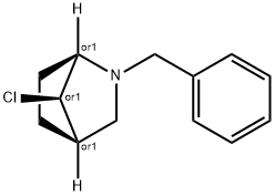 ANTI-7-CHLORO-2-BENZYL-2-AZABICYCLO[2.2.1]HEPTANE,745836-28-6,结构式