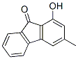 1-HYDROXY-3-METHYL-9H-FLUOREN-9-ONE Struktur